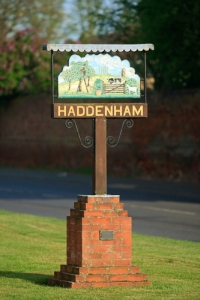 Village sign, Haddenham, Cambridgeshire Village sign, Haddenham, Cambridgeshire